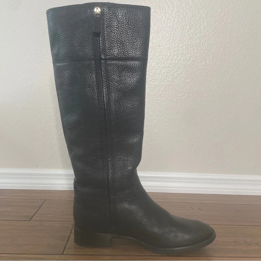 Tory Burch knee high boots riding boots leather boots black boots fall winter - Picture 12 of 16